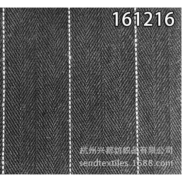 161216天丝涤人字斜裤装面料