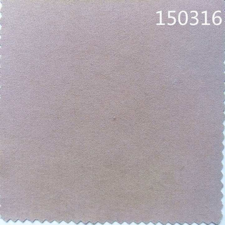 150316斜纹莫代尔涤纶弹力女装面料