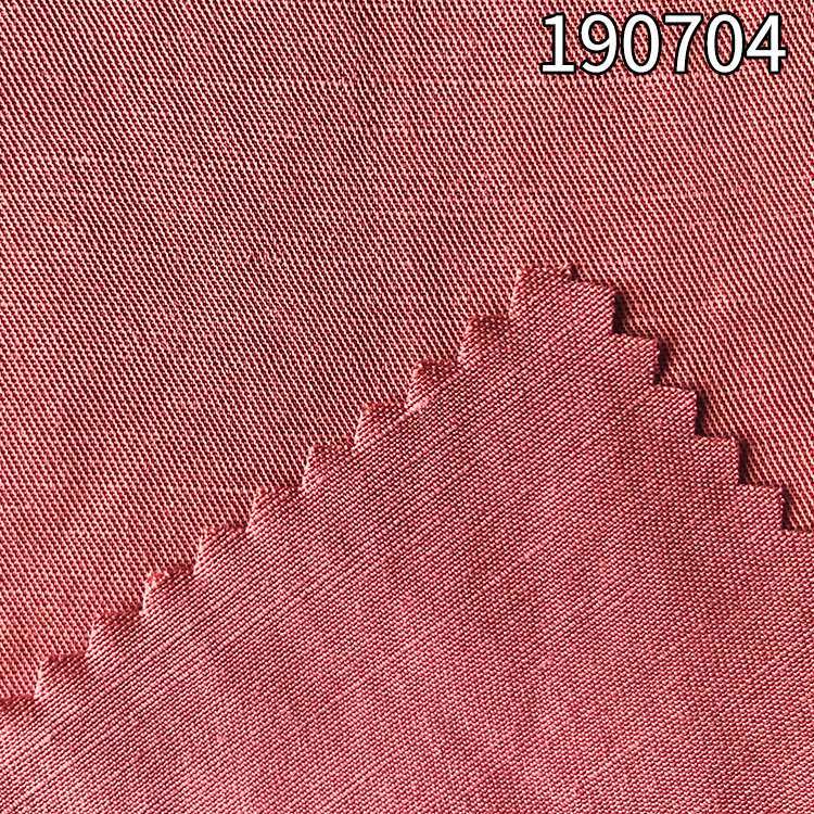 190704天丝麻细斜纹 166g天丝麻服装面料