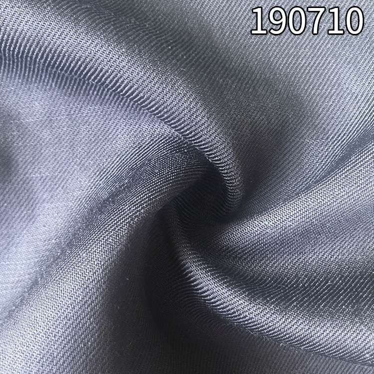 190710人丝麻斜纹面料 人丝麻衬衫面料