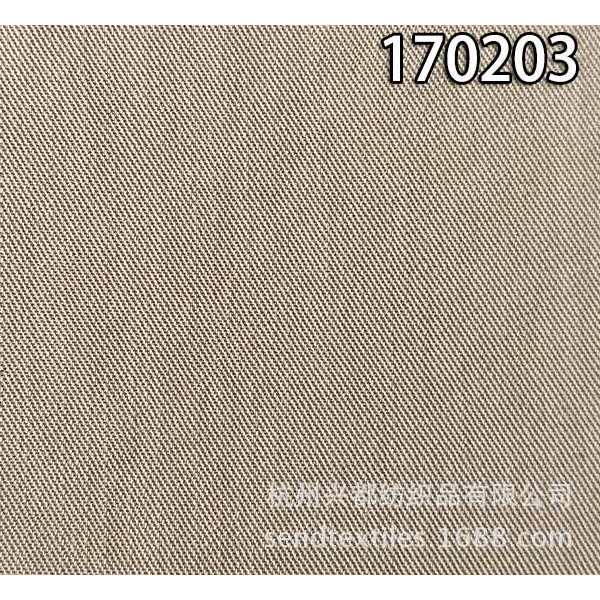 170203天丝加密斜纹面料 莱赛尔梭织服装面料