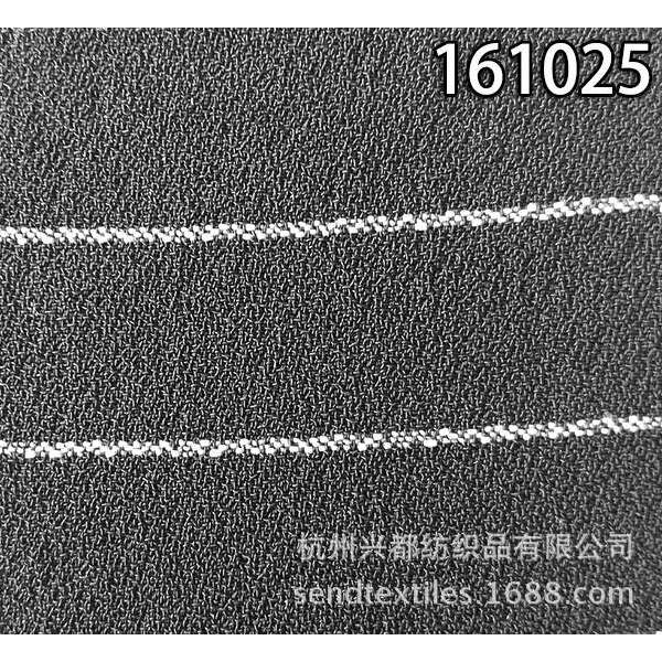 161025人丝涤乱纹组织面料