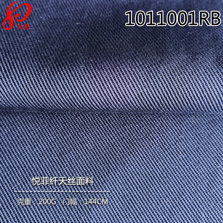 1011001RB杭州兴都悦菲纤天丝面料