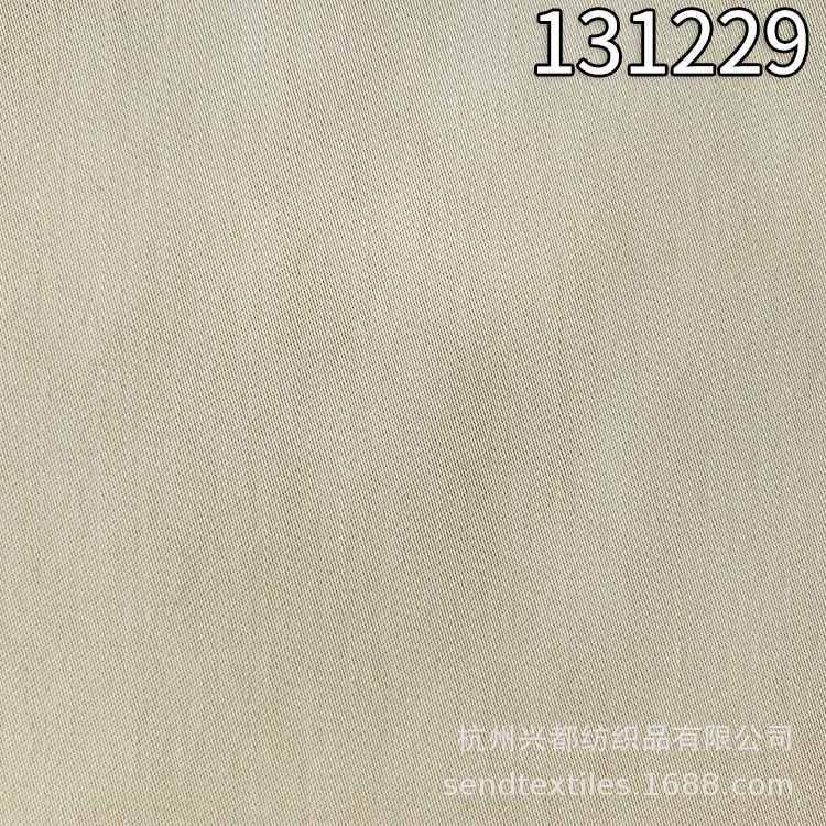 131229春夏服装天丝涤弹力缎纹面料