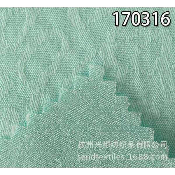 170316人棉提花布 全人造棉粘胶面料