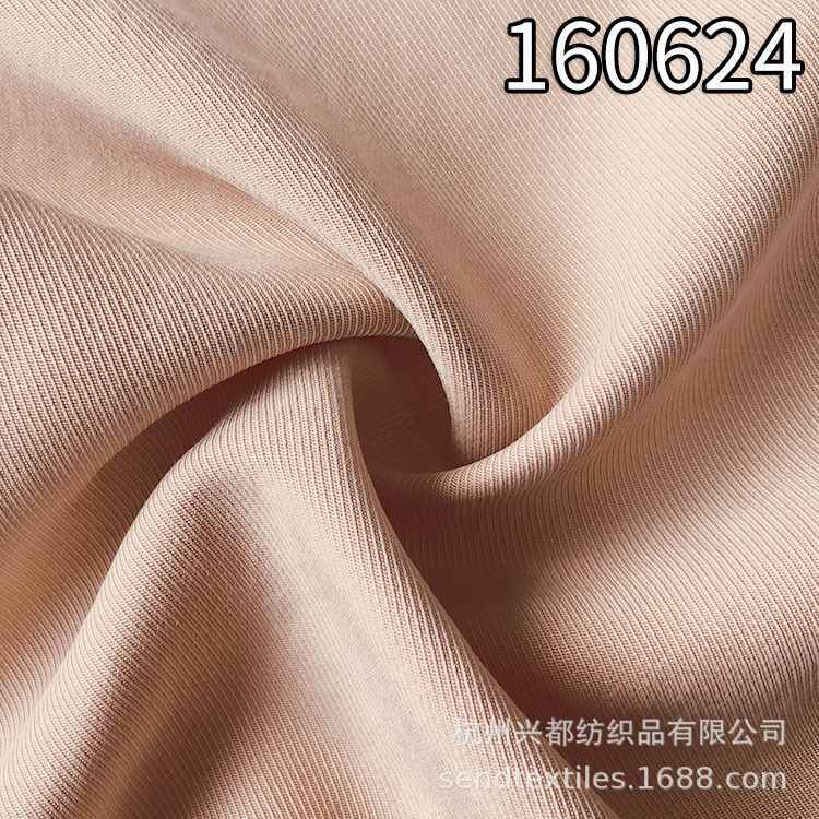 160624骑兵斜纯天丝莱赛尔服装外套面料