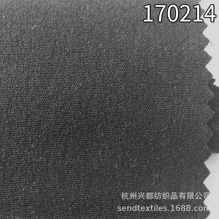 170214天丝人棉弹力平纹布  外套面料