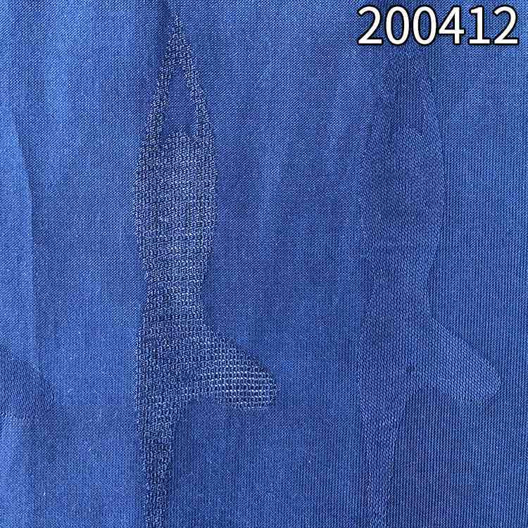 200412轻薄涤纶天丝镂空春夏服装面料
