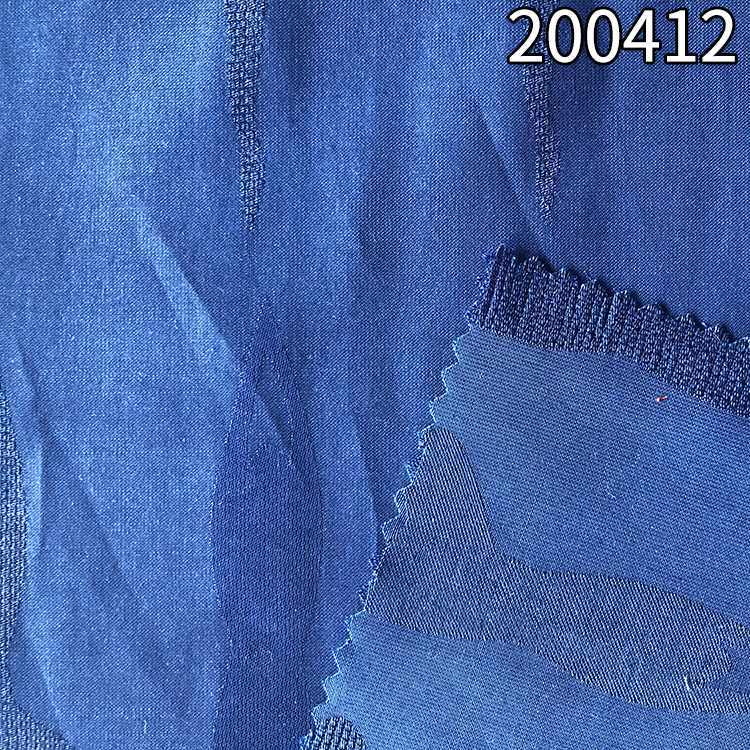 200412轻薄涤纶天丝镂空春夏服装面料