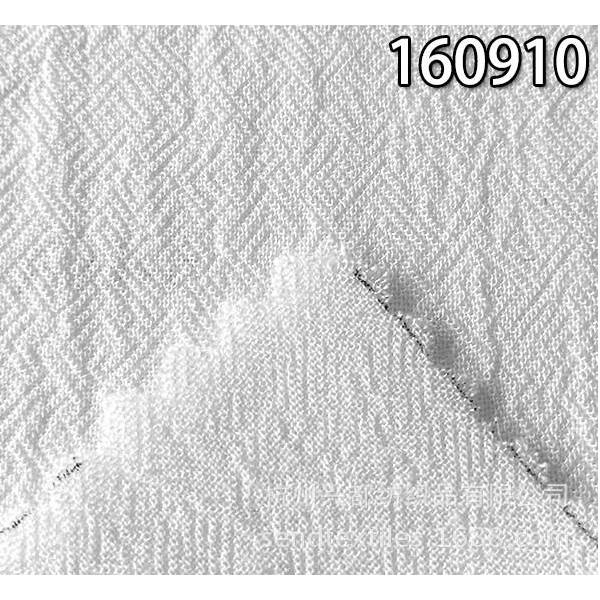 160910人棉平纹绉布中高档时尚女装面料