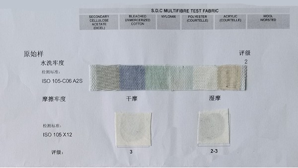 最难做的涤锦棉磨毛湿摩擦牢度能做到多少？