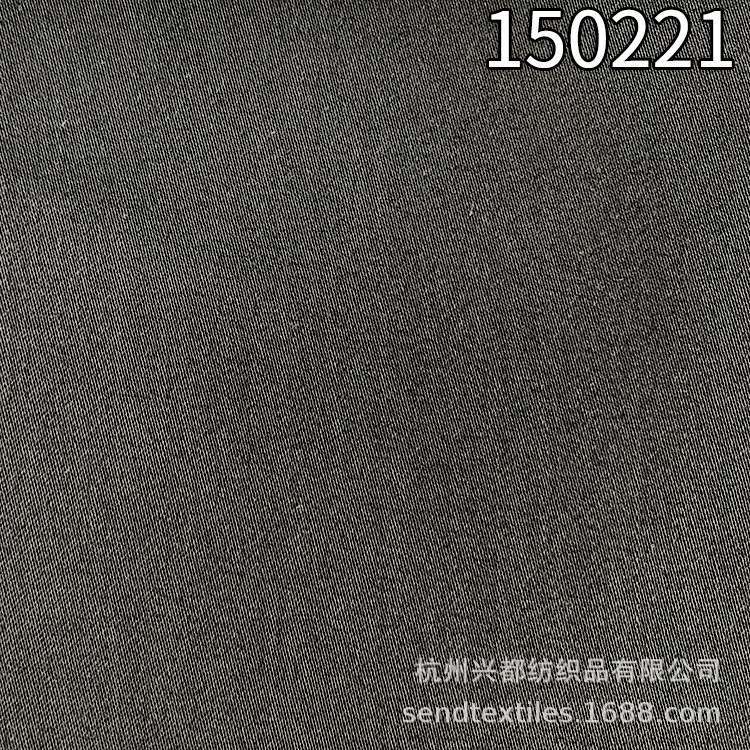 150221春夏缎纹弹力天丝涤裤子面料